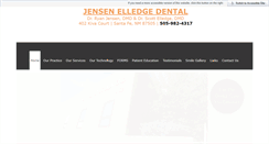 Desktop Screenshot of jensendentalassociates.com